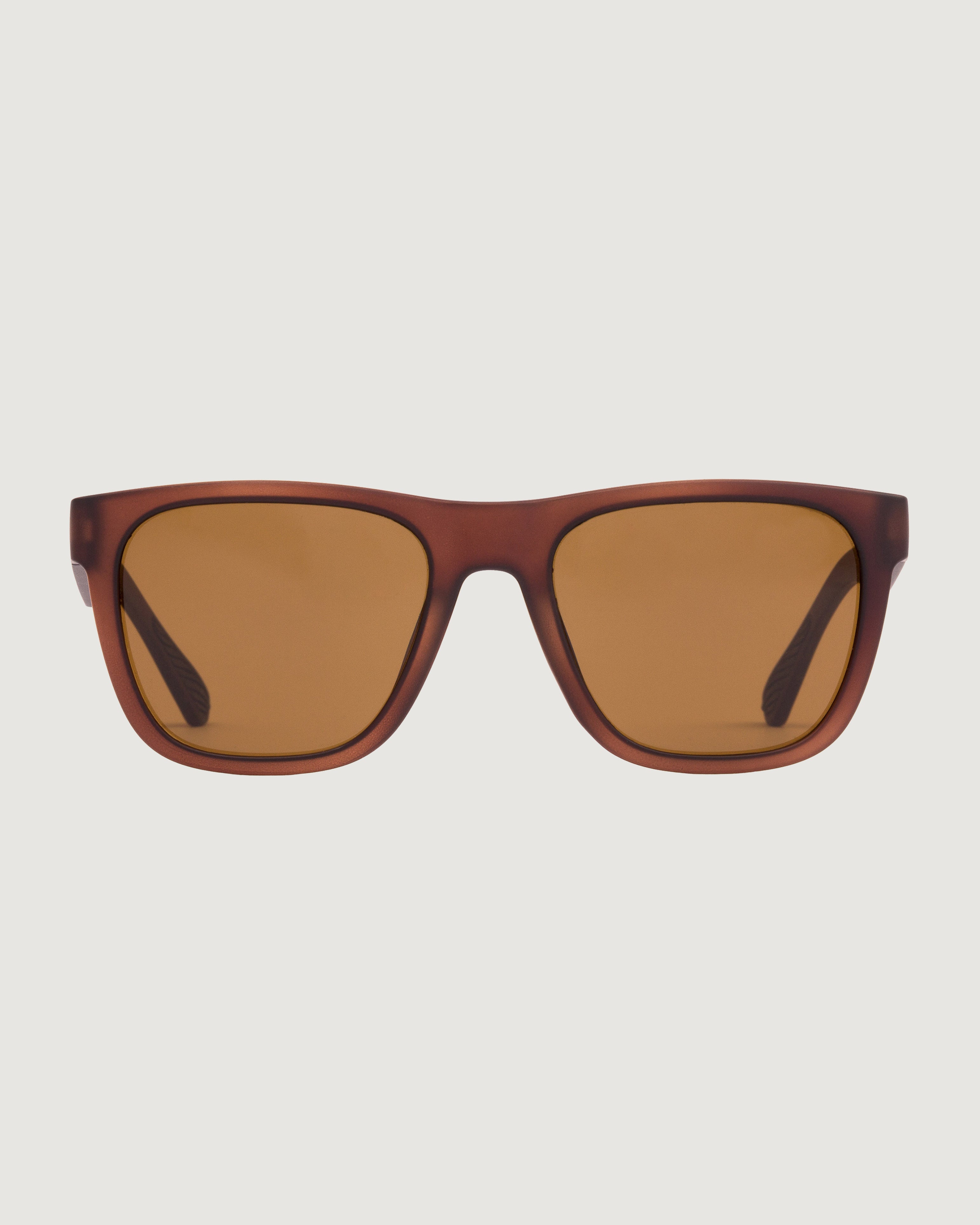 OTIS Strike Sport Sunglasses - Matte Espresso Brown Polarized Lenses for Running, Cycling & Outdoor Activities - UV Protection & Anti-Glare Performance Shades