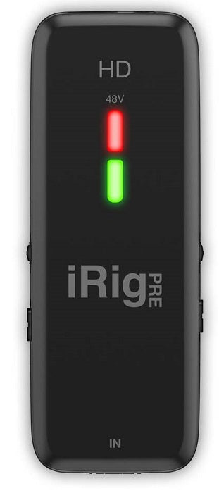 IK Multimedia Pre HD Audio Interface with Bonus Microphone Add-On Options - Perfect for Home Studio Recording & Podcasting