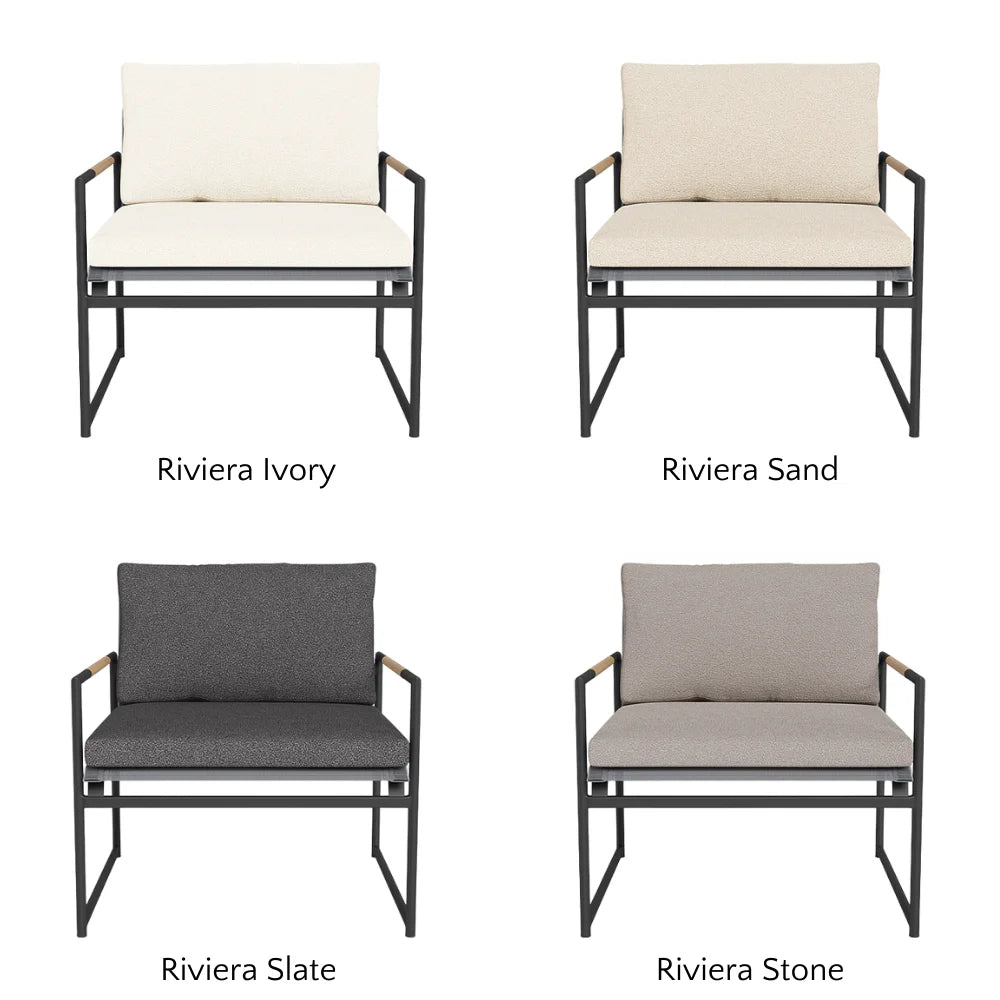 Premium Breeze Aluminum Outdoor Lounge Chair - Lightweight, Durable & Weather-Resistant Patio Furniture for Poolside, Garden, Deck & Backyard Relaxation