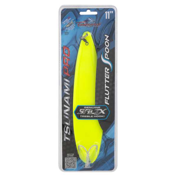 11 Pro Flutter Spoon 6oz - Premium Fishing Lure for Bass, Trout & Walleye - Ideal for Freshwater & Saltwater Fishing