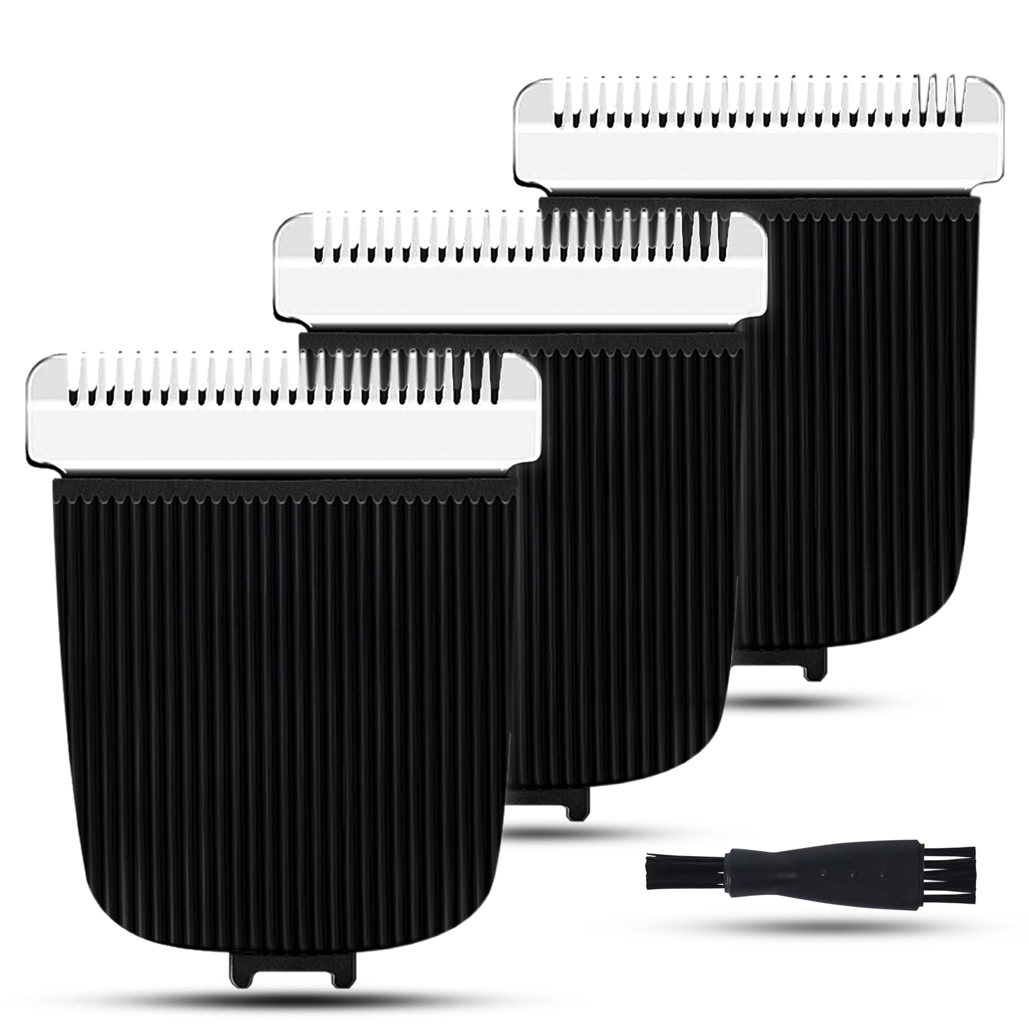 3-Pack Replacement Blades for Manscaped Lawn Mower 2.0/3.0/4.0 | Compatible with Manscaped Trimmer Blades | Premium Grooming Accessories for Men's Body Hair Care | Perfect for Home, Travel & Gym Bag Essentials