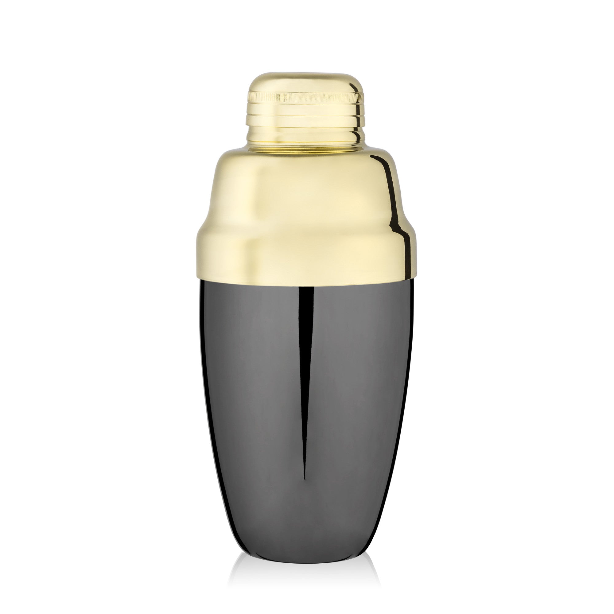 Viski Two-Toned Heavyweight Cocktail Shaker - Premium Bar Tool for Mixing Martinis, Margaritas & More at Home or Professional Bars