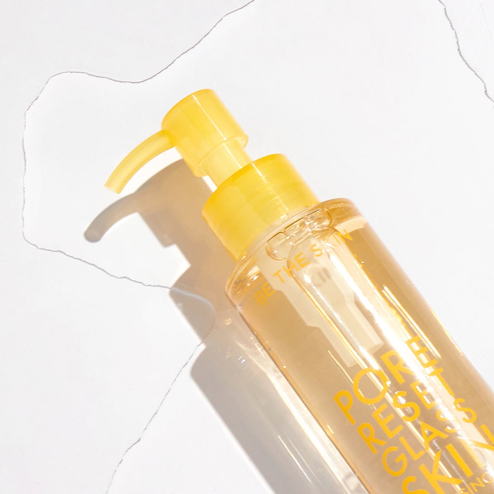 BE THE SKIN Pore Reset Glass Skin Cleansing Oil 150ml - Deep Cleansing Facial Oil for Blackhead Removal & Pore Minimizing - Perfect for Daily Skincare Routine & Makeup Removal