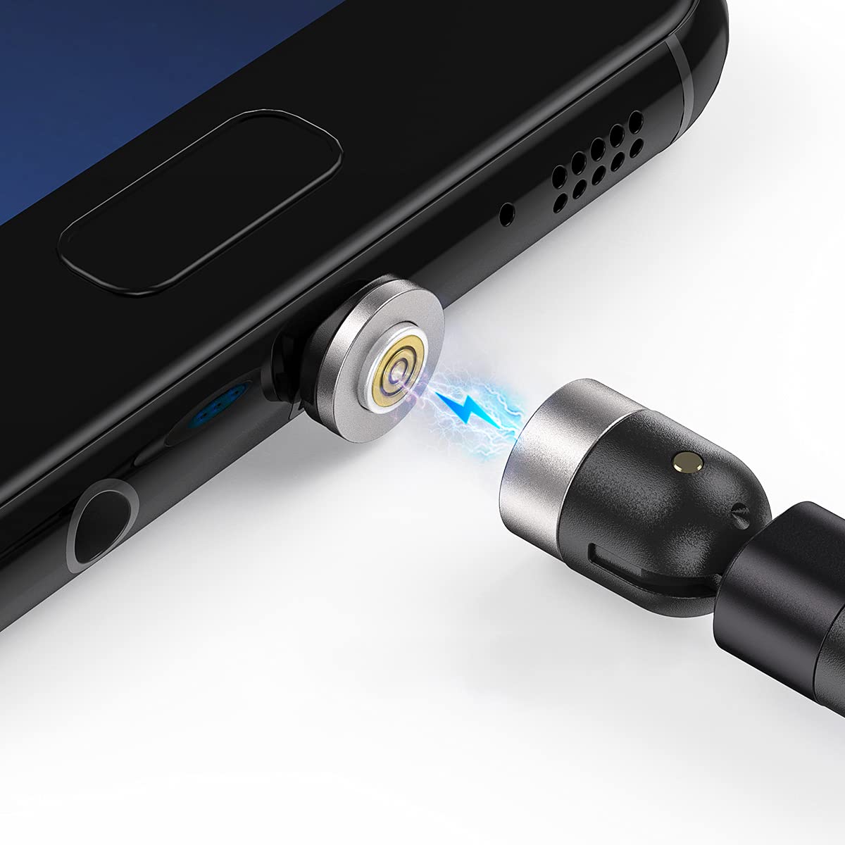 5-Pin Magnetic Charging Cable Tips for Micro USB Android Devices (3 Pack) - Fast Charging Adapter for Phones, Tablets & More | Perfect for Home, Office & Travel