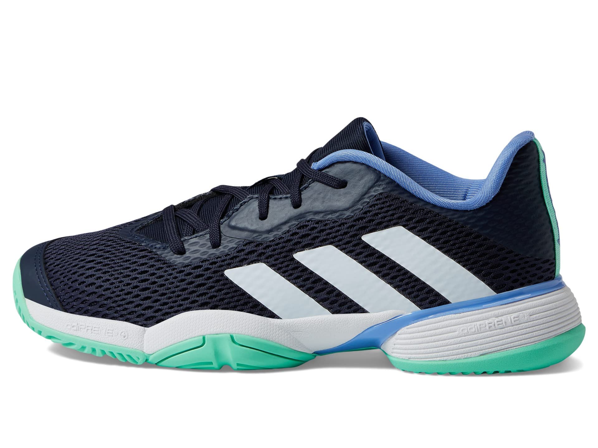 Adidas Girl's Barricade Tennis Shoes for Kids - Lightweight & Durable Sneakers for Little & Big Kids - Perfect for Court Play, School & Daily Wear