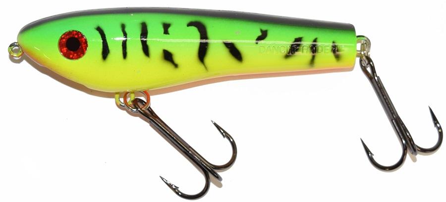 Bucher Dancin Raider Surface Fishing Lure - Topwater Bass Bait for Freshwater & Saltwater Fishing - Perfect for Early Morning and Late Evening Strikes