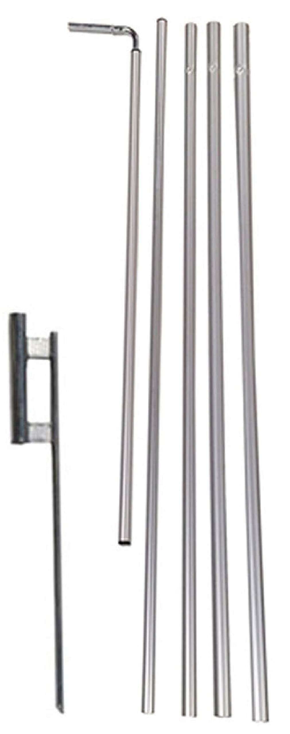 3-Piece Rectangle Boomer Feather Flags Kit with Poles & Ground Spikes - Outdoor Advertising, Car Dealership Sales, Grand Openings & Events