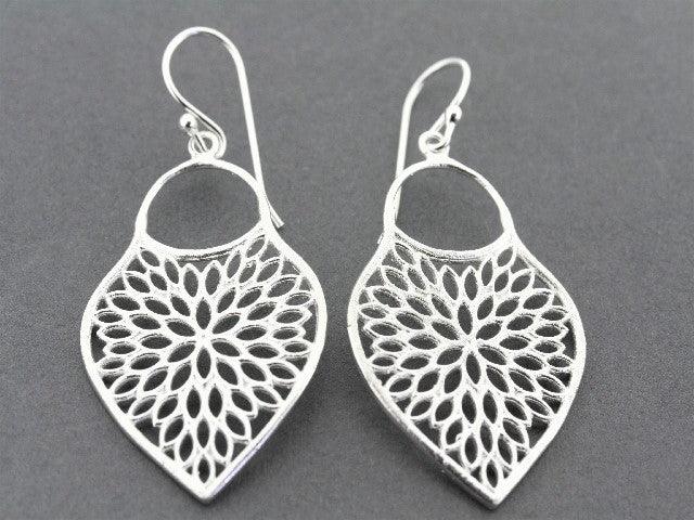 Mosaic Shield Earrings for Women - Handmade Boho Statement Jewelry - Perfect for Parties, Weddings & Everyday Wear