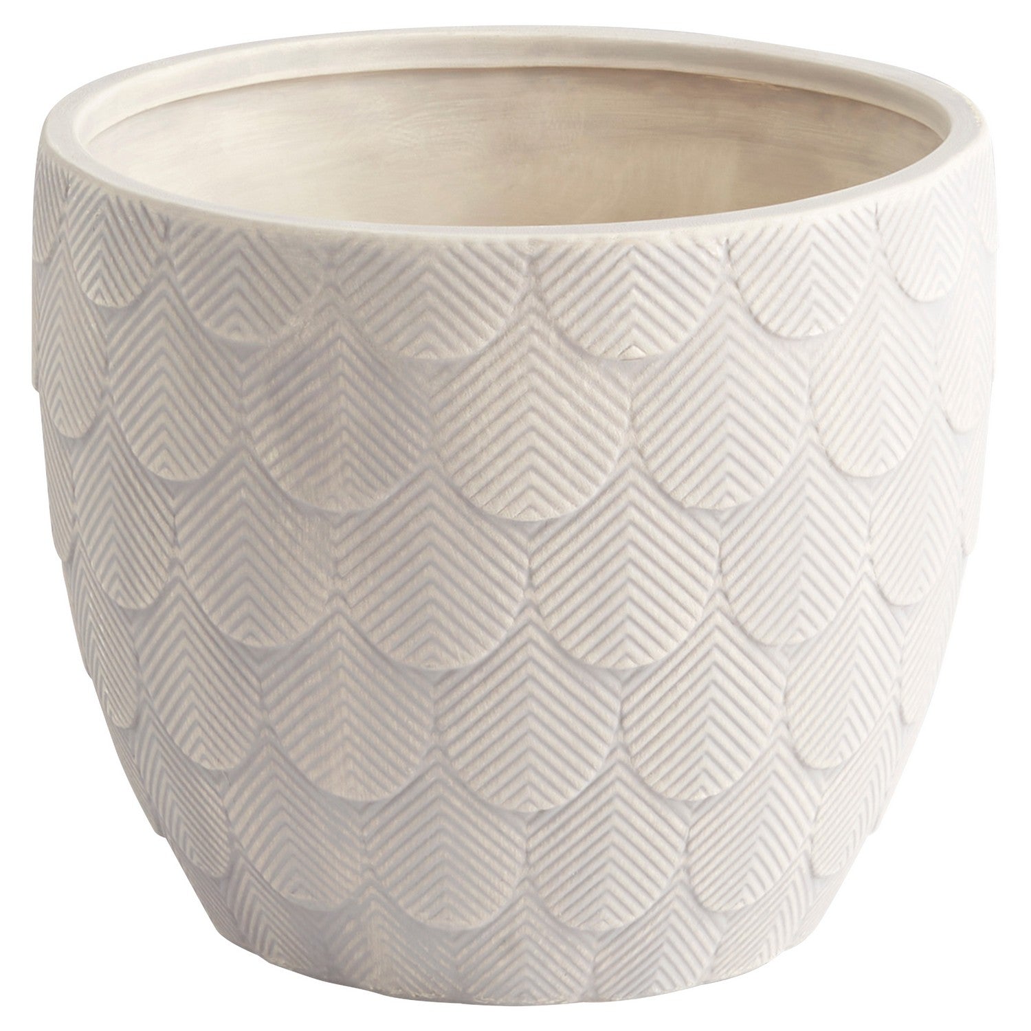 Cyan Design 11473 Nereus Large Grey Planter - Modern Indoor Outdoor Flower Pot for Home Garden Decor, Patio & Office Plants
