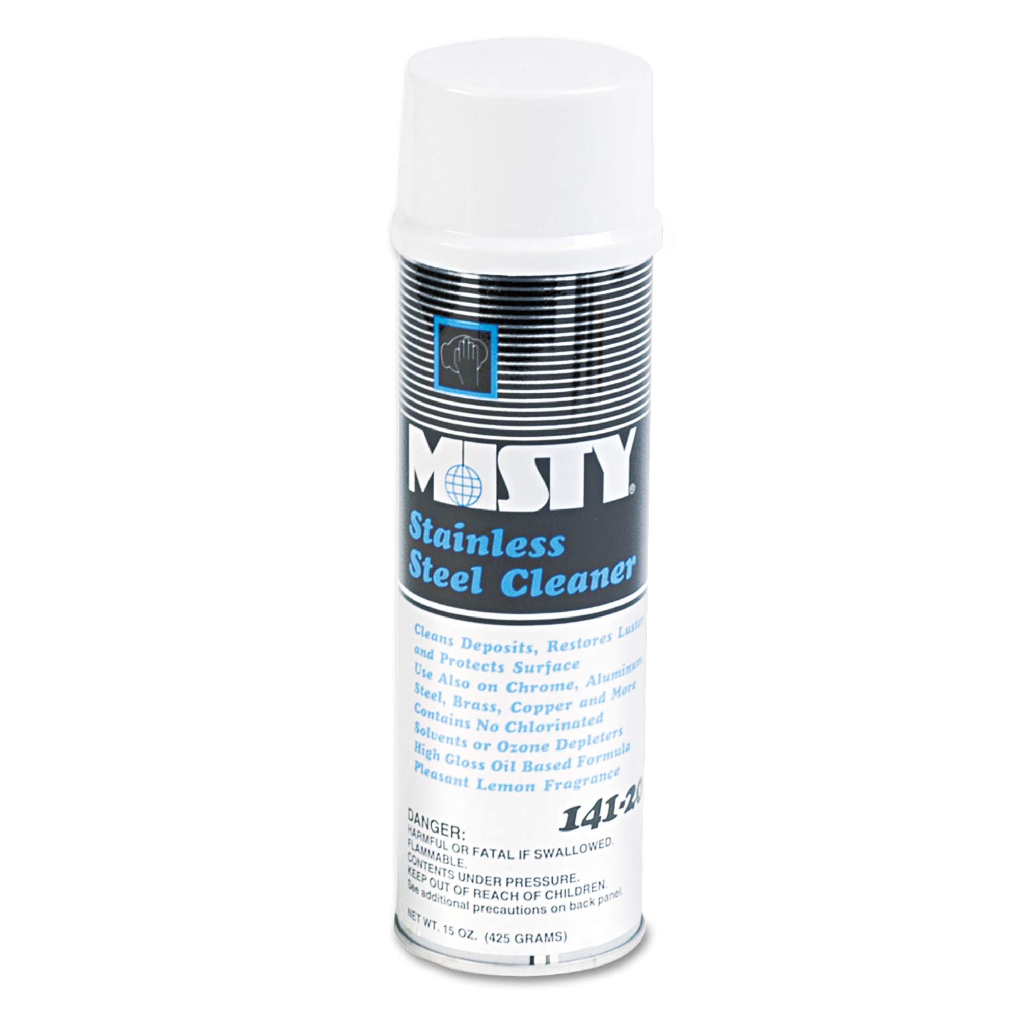 Premium Stainless Steel Cleaner & Polish - Safe for Appliances, Sinks & Cookware - Restores Shine & Removes Fingerprints - Ideal for Kitchen, Restaurant & Home Use