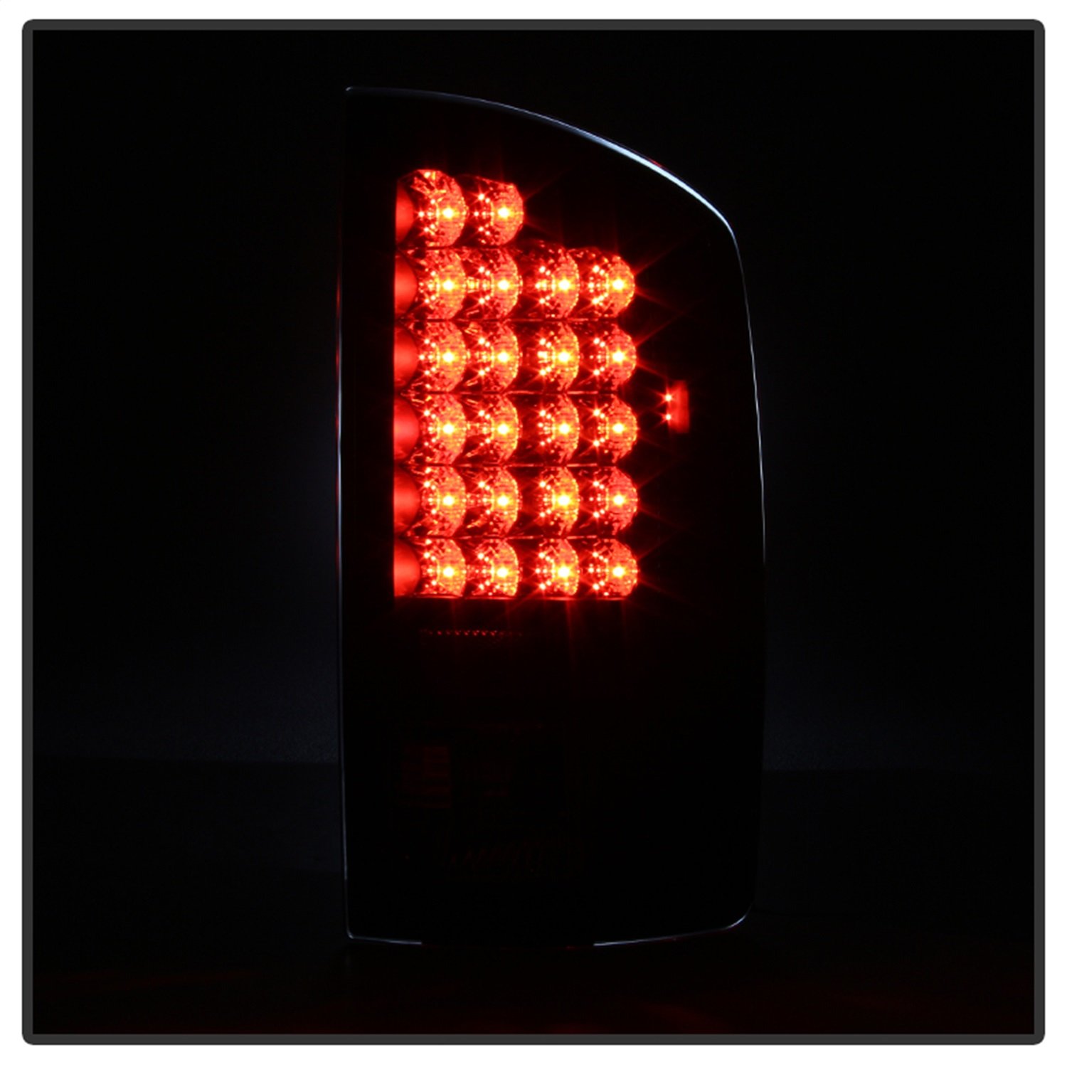 Spyder Auto 5002556 LED Tail Lights Black/Clear - High-Performance Brake Lights for Trucks & SUVs