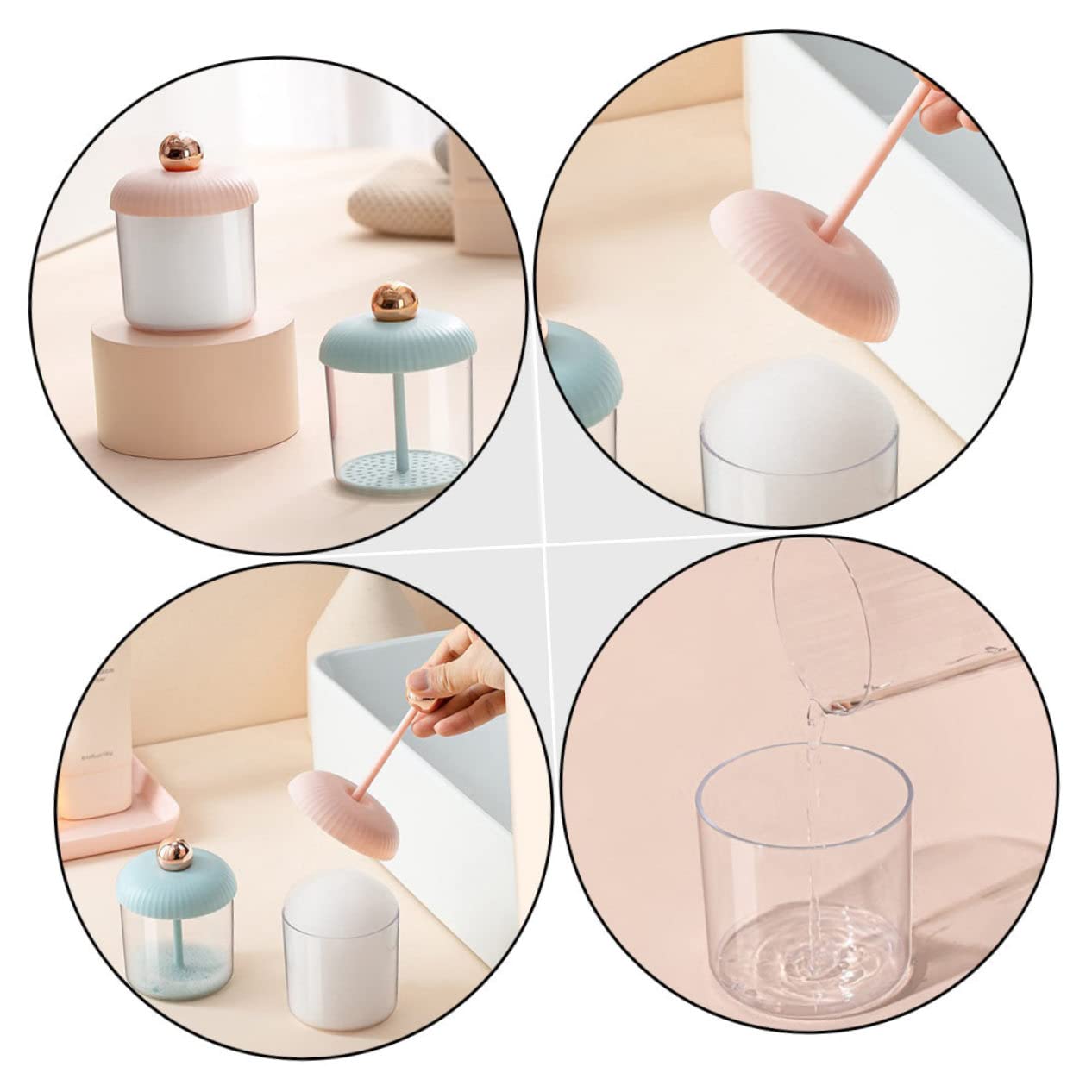 1Pc Portable Facial Bubble Maker Bottle - Micro Bubble Face Cleanser for Deep Pore Cleansing & Skin Hydration | Perfect for Spa, Home Facial & Skincare Routine