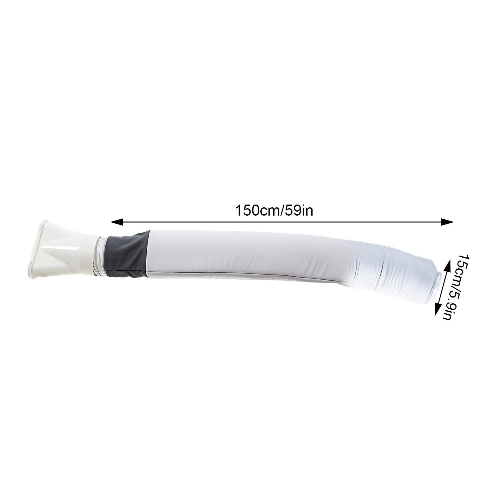 Portable Air Conditioner Hose Cover Wrap - 5.9