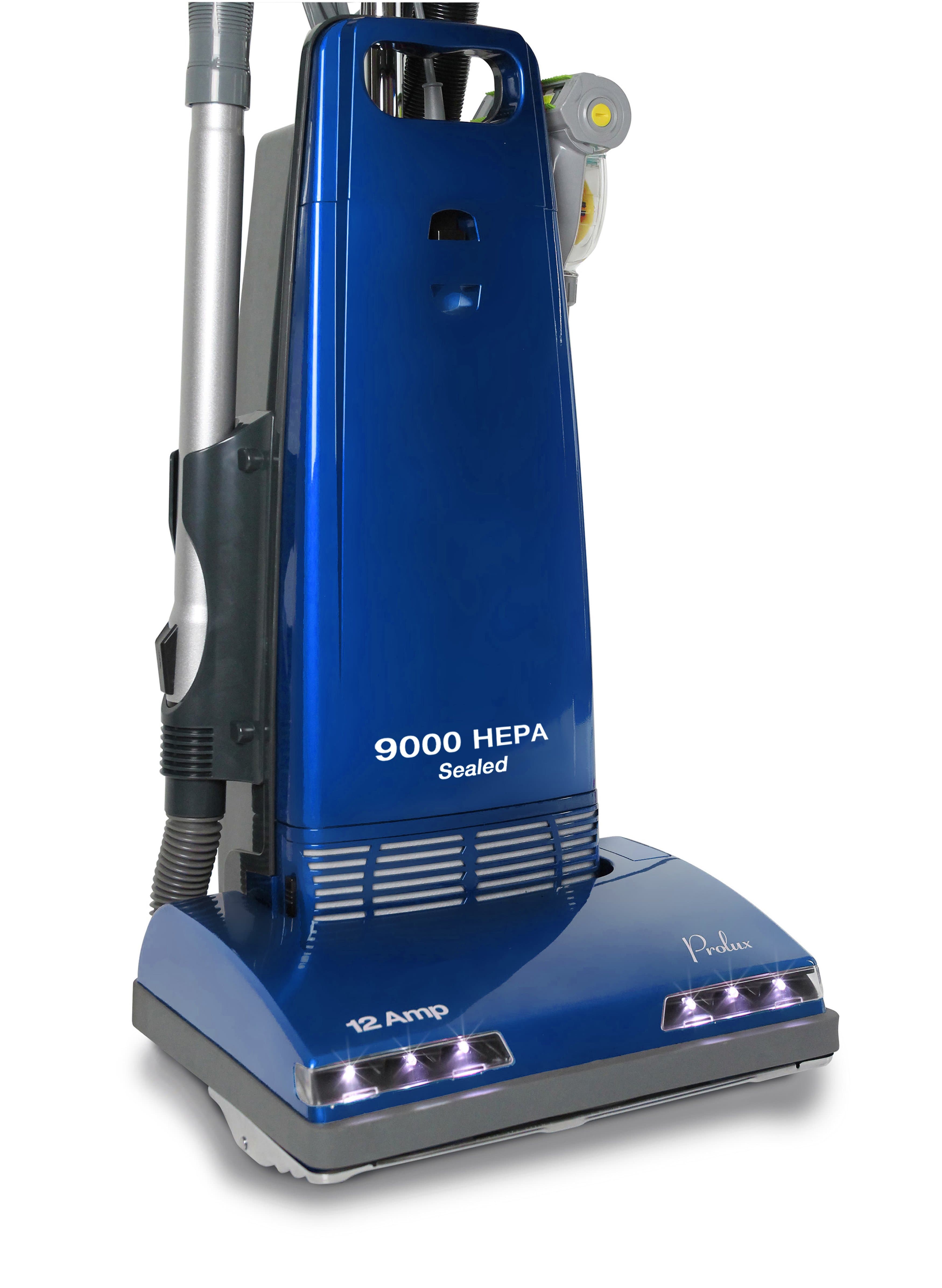 Prolux 9000 Upright HEPA Vacuum Cleaner - 12 AMP Powerful Motor, 7-Year Warranty - Ideal for Pet Hair, Allergies & Deep Cleaning Carpets & Hard Floors