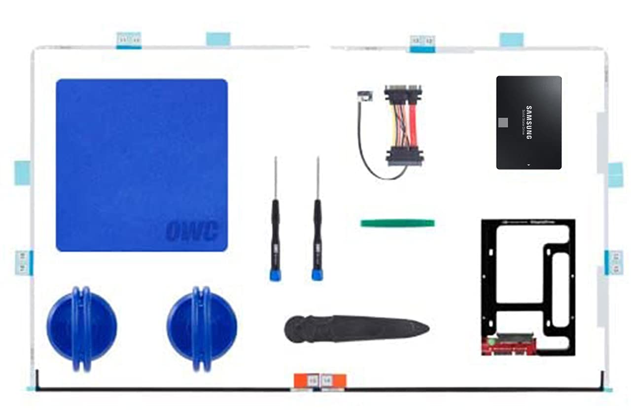 FLEXX SSD and HDD DIY Upgrade Kit with Samsung 870 EVO 2TB SATA III SSD - Compatible with 27-inch iMac (2012-2019 Models) - Perfect for Data Storage Expansion & Performance Boosting