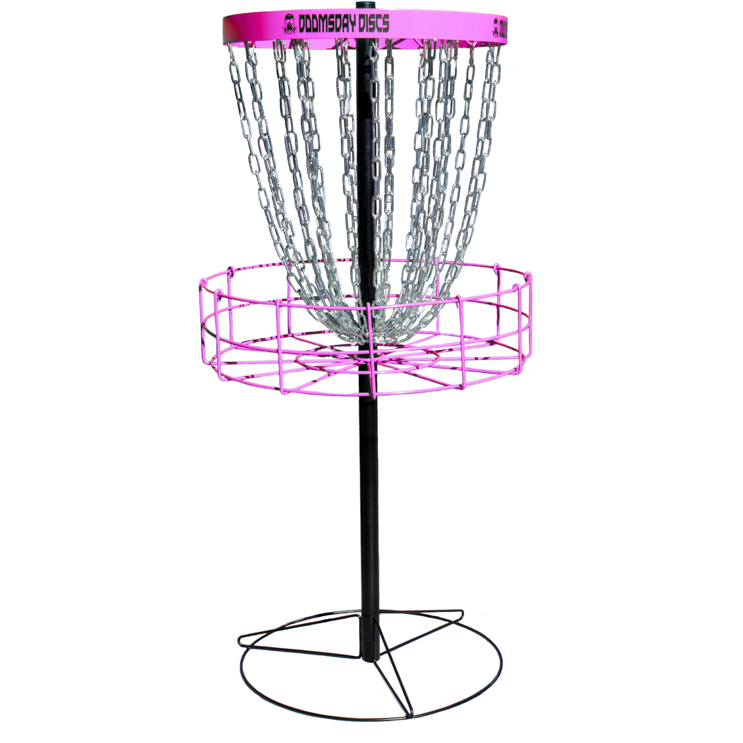 Doomsday Discs Lite Practice Basket - Lightweight Portable Disc Golf Target for Training & Backyard Games | Perfect for Beginners & Outdoor Recreation