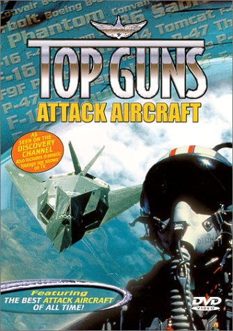 Top Guns: Attack Aircraft DVD - Best Military Action Movie for Aviation Enthusiasts | Perfect for Home Theater & Gift Giving