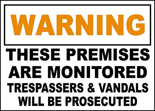 Vinyl Safety & Warning Stickers Bundle - 3 Pack (3.5