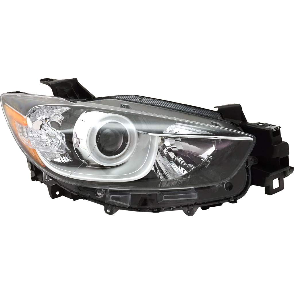 KarParts360 Replacement Headlight Assembly - Right Passenger Side for 2013-2016 Mazda CX-5 (MA2519146 Compatible) - Perfect for Night Driving & Foggy Conditions