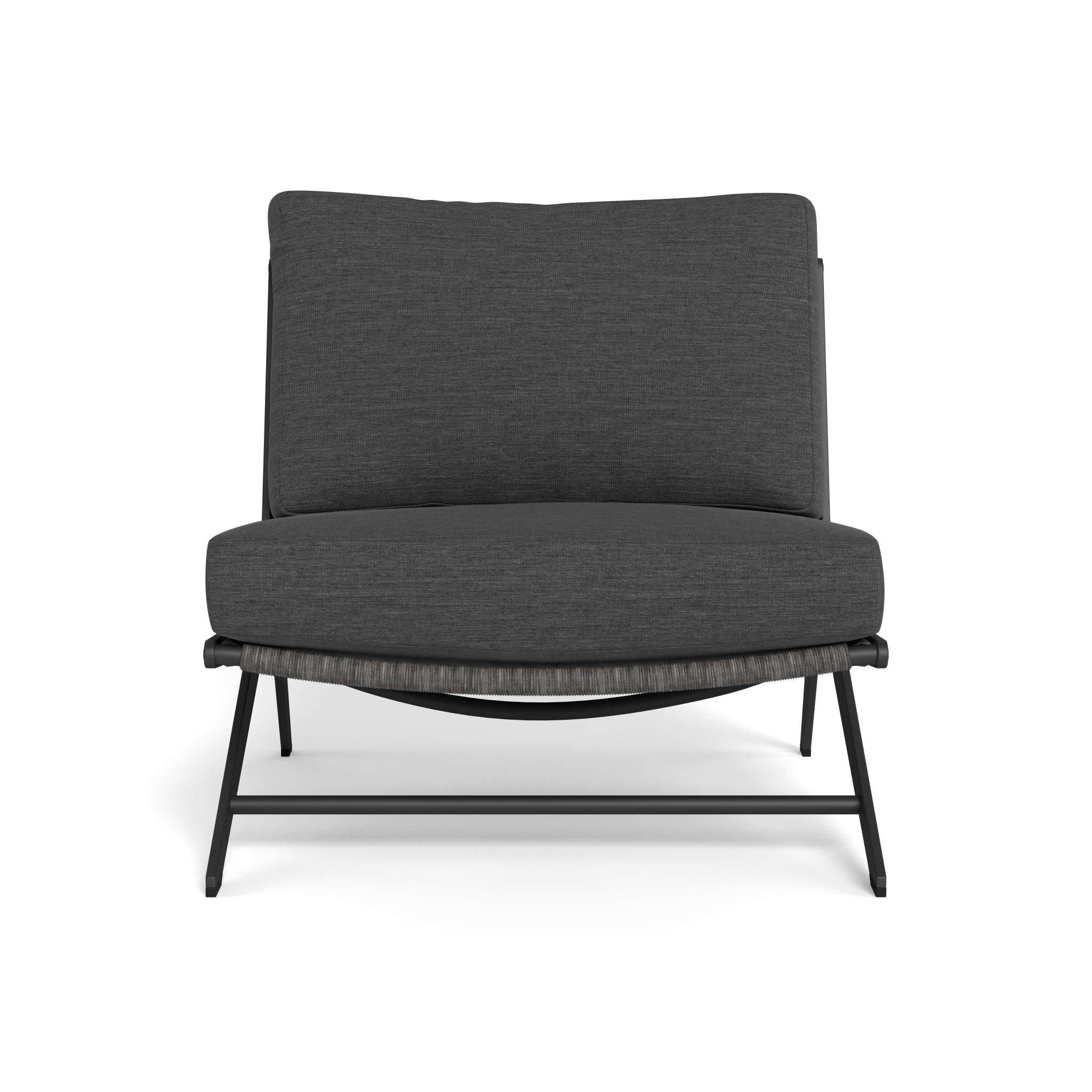 Loop Easy Chair - Modern Ergonomic Lounge Chair for Living Room, Bedroom & Office - Comfortable Reading & Relaxation Chair with Sturdy Metal Frame