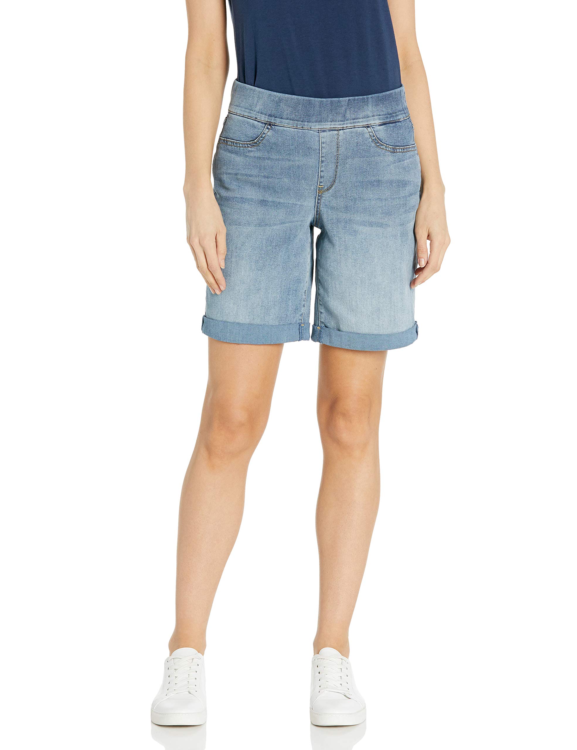 NYDJ Women's Roll Cuff Pull-on Shorts - Casual Summer Wear