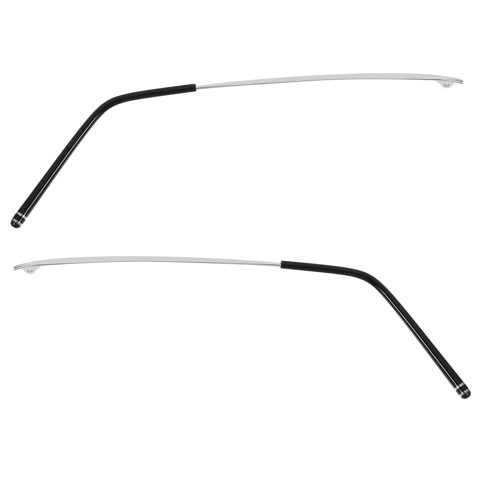OATIPHO Universal Metal Glasses Repair Kit - 1 Pair Replacement Temple Arms & Legs for Eyeglass Frame Repair | Durable Eyewear Accessories for Broken Glasses Fix at Home, Office, or Travel