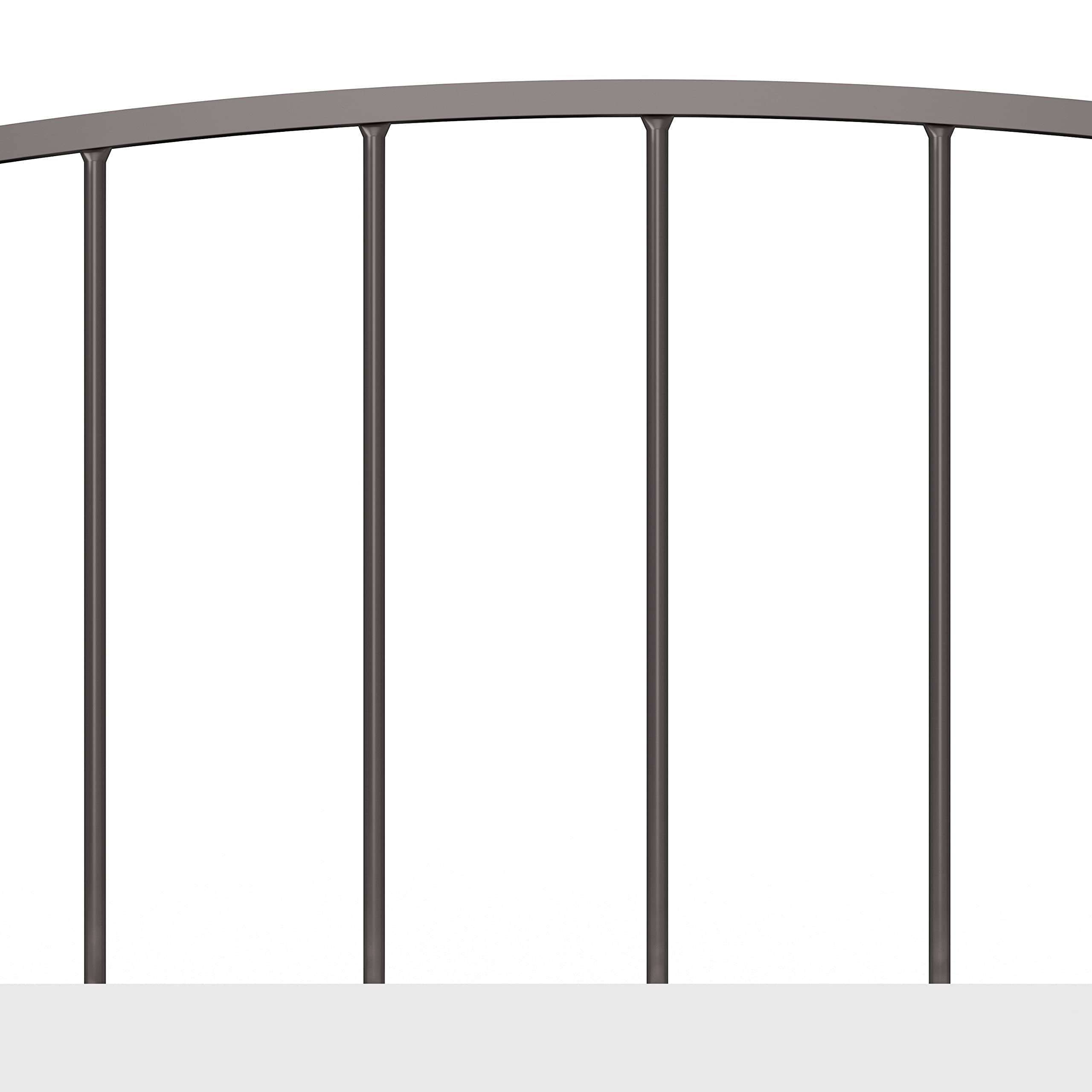 Hillsdale Furniture Warwick Four Poster Bed Frame in Gray Bronze - Elegant Master Bedroom Furniture for Luxurious Home Decor