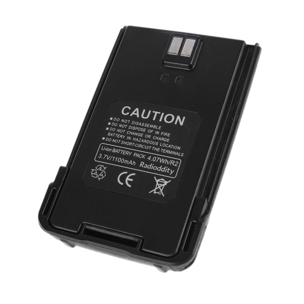 Radioddity R2 Replacement Battery - 1100mAh High Capacity Battery for Radioddity R2 Walkie Talkies | Perfect for Outdoor Adventures, Emergency Communication & Security Use