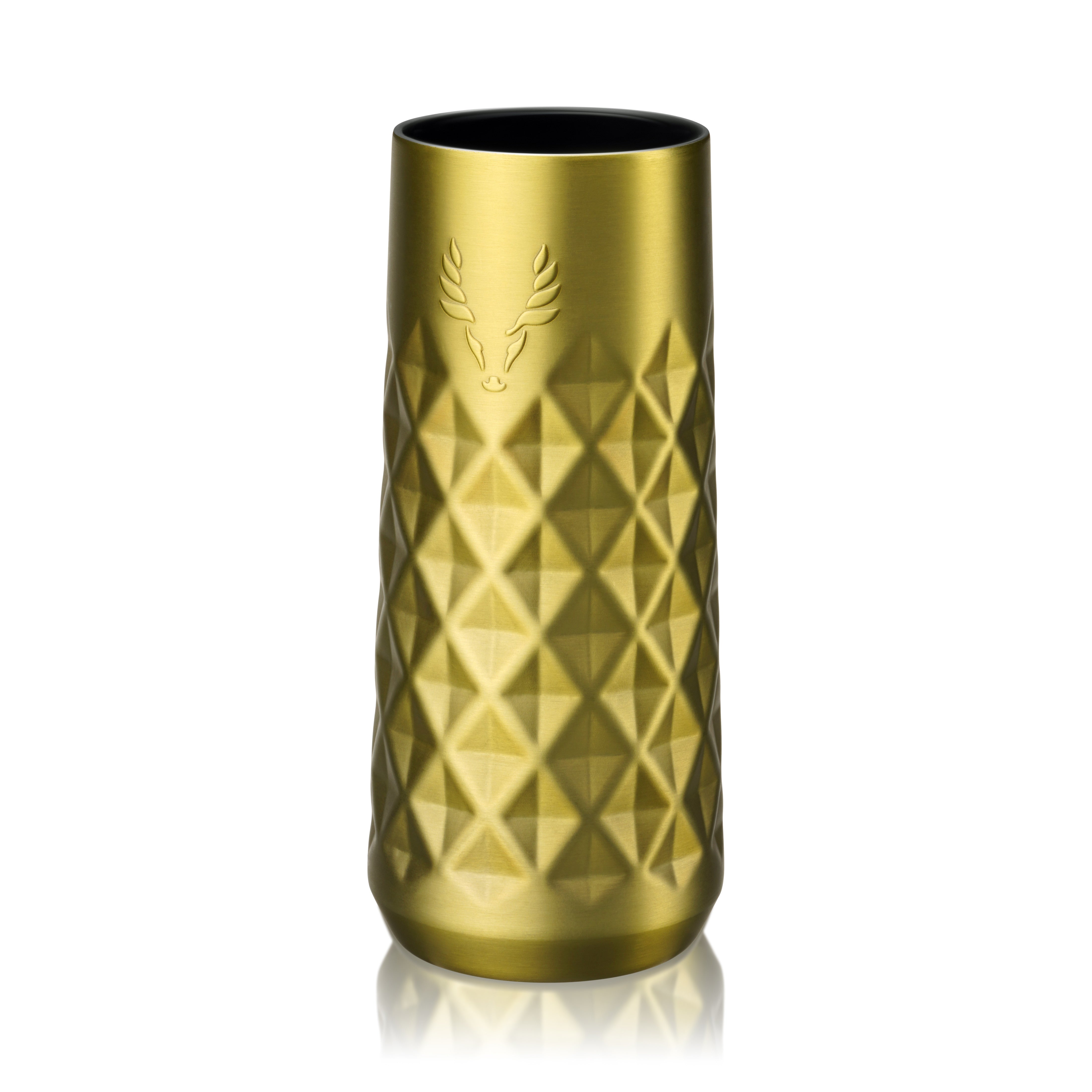 Premium Gold-Plated Stainless Steel Champagne Flutes - Set of 6 Elegant Wedding & Party Glasses for Toasting, Celebrations & Special Occasions