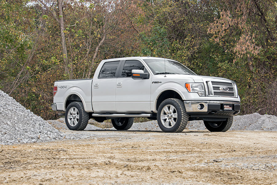 2 Inch Lift Kit Aluminum for Ford F-150 2WD/4WD (2009-2013) | Heavy Duty Suspension Upgrade | RR N3 Model 56830 | Perfect for Off-Roading & Truck Customization