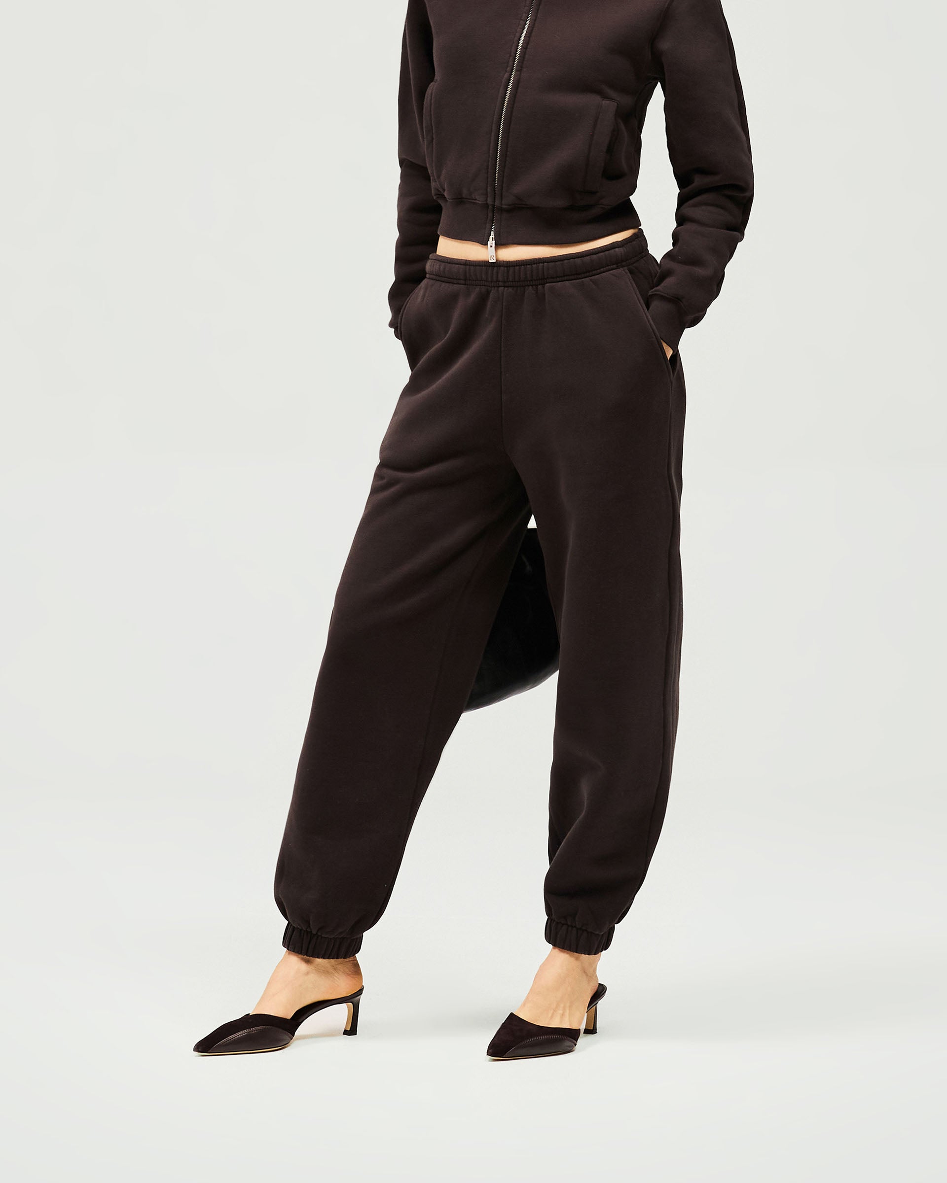 Owners Club Track Pants for Men & Women - Black Coffee Color | Comfortable Athletic Joggers for Running, Gym & Lounge Wear