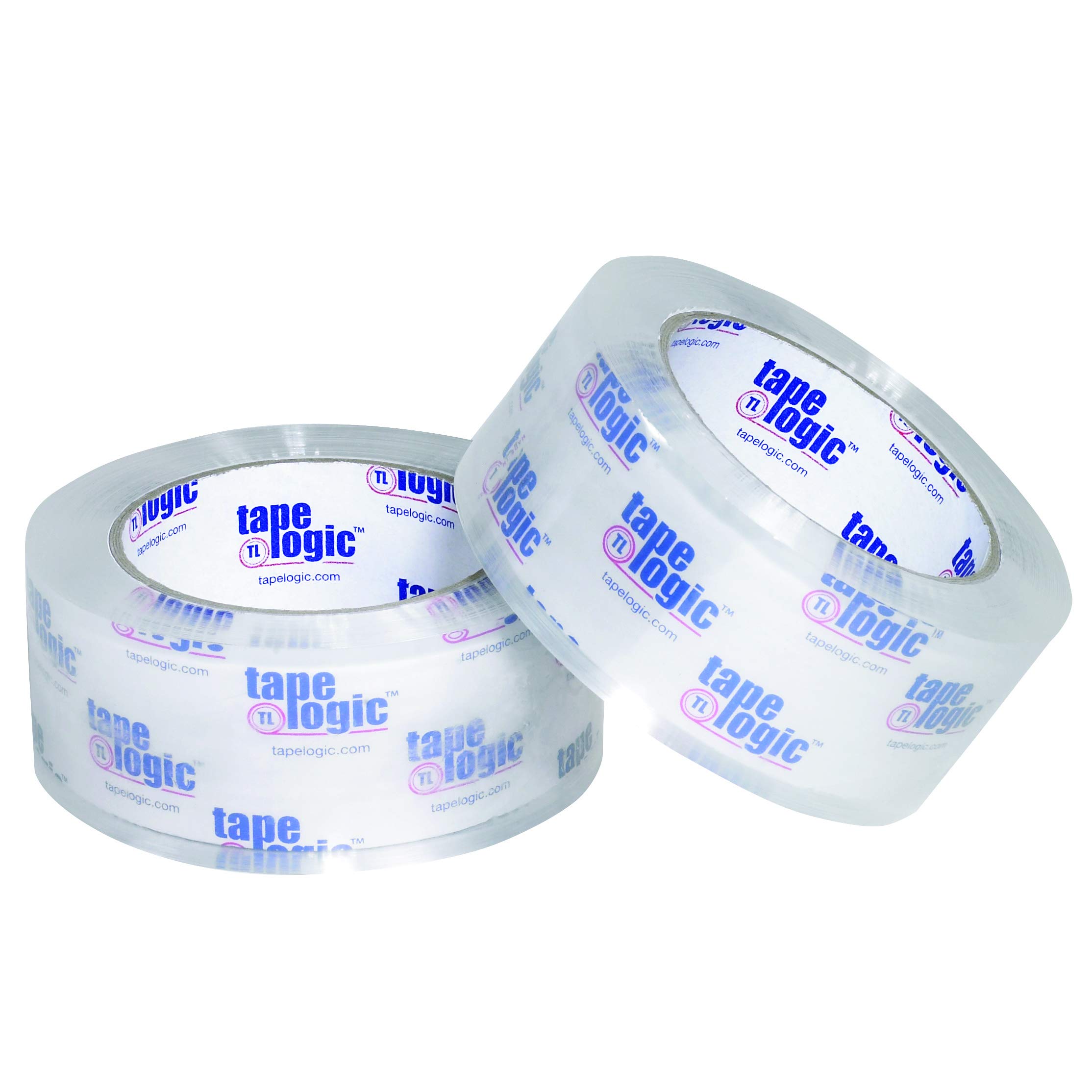 Aviditi Tape Logic 2 Inch x 55 Yard 2.6 Mil Clear Heavy Duty Packing Tape - 36 Rolls - Crystal Clear Shipping Tape for Moving, Packing Boxes, Office & Home Use - Secure Sealing for Packages & Deliveries
