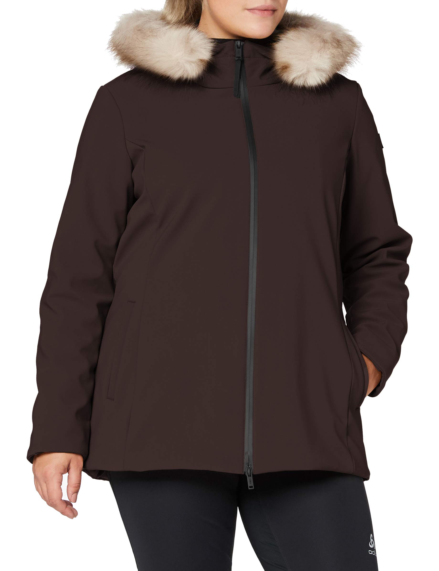 Women's CMP Mid-Length Jacket with Adjustable Hood - XXS - Perfect for Hiking, Camping & Outdoor Adventures