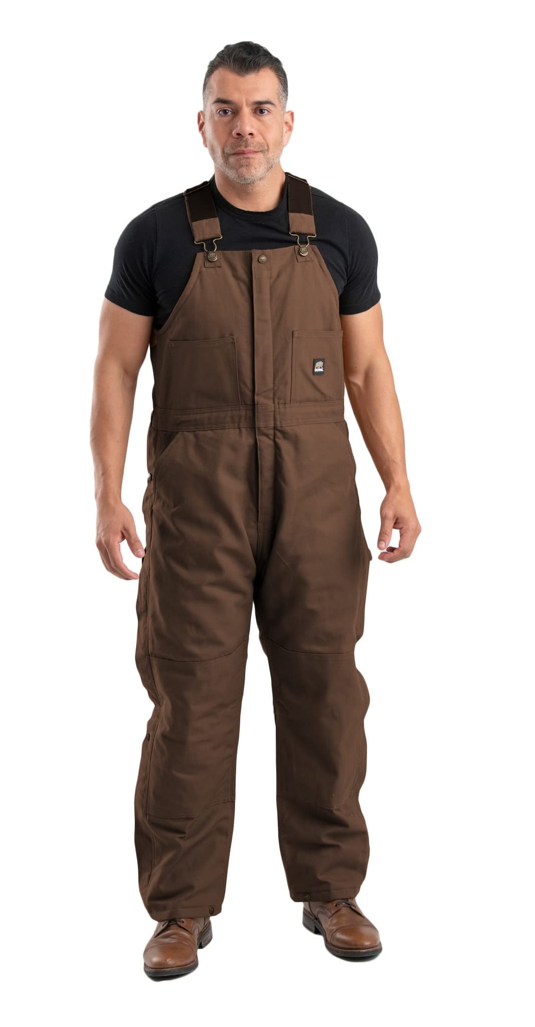Berne Men's Insulated Bib Overalls for Work & Outdoor