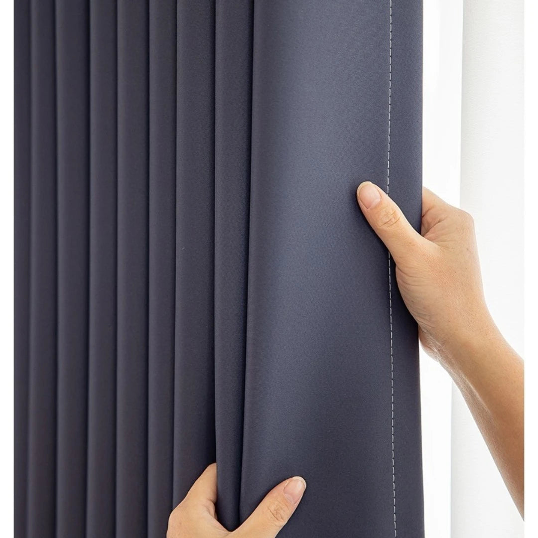 Durable All-Weather Antibacterial Outdoor Curtains - Custom Size for Patio, Deck, and Poolside Privacy - Waterproof & UV Resistant