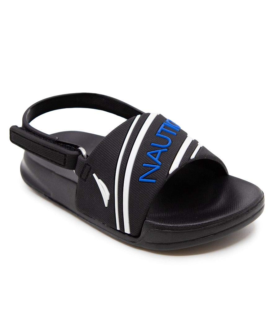 Nautica Kids Toddler-Infant Athletic Slide Pool Sandal for Boys & Girls - Durable & Comfortable Water Shoes for Beach, Pool & Outdoor Play