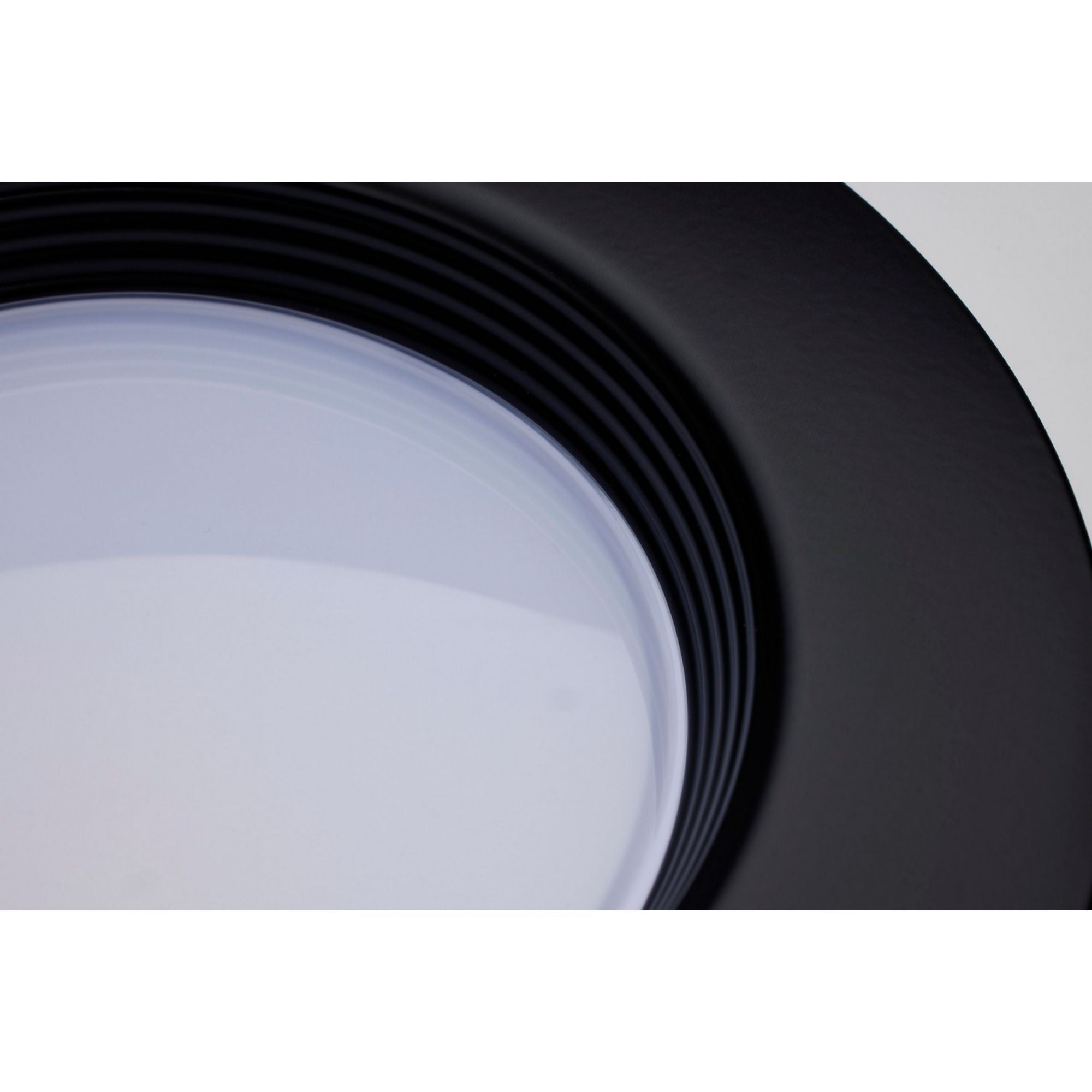 5/6 Inch Retrofit LED Can Light - 9W 800 Lumens 5 CCT Adjustable Black Baffle Trim - Dimmable Recessed Lighting for Bedroom, Kitchen, Living Room & Office