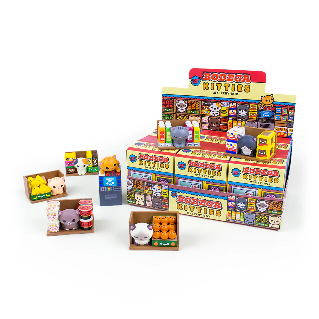 Bodega Kitties Mystery Box - Cute Cat-Themed Surprise Gift Box for Cat Lovers - Perfect for Birthdays, Holidays & Special Occasions