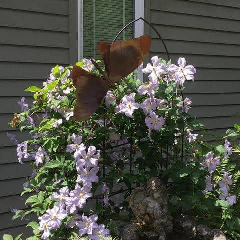 Hanging Butterfly Decor - Elegant Wall Art for Home & Garden - Perfect for Bedroom, Living Room, and Outdoor Spaces