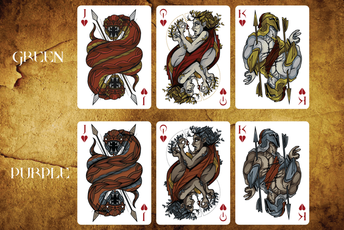 Premium Theos Playing Cards - Purple Deck for Magic Tricks, Poker, and Card Games | Ideal for Professional Magicians, Poker Players, and Game Nights