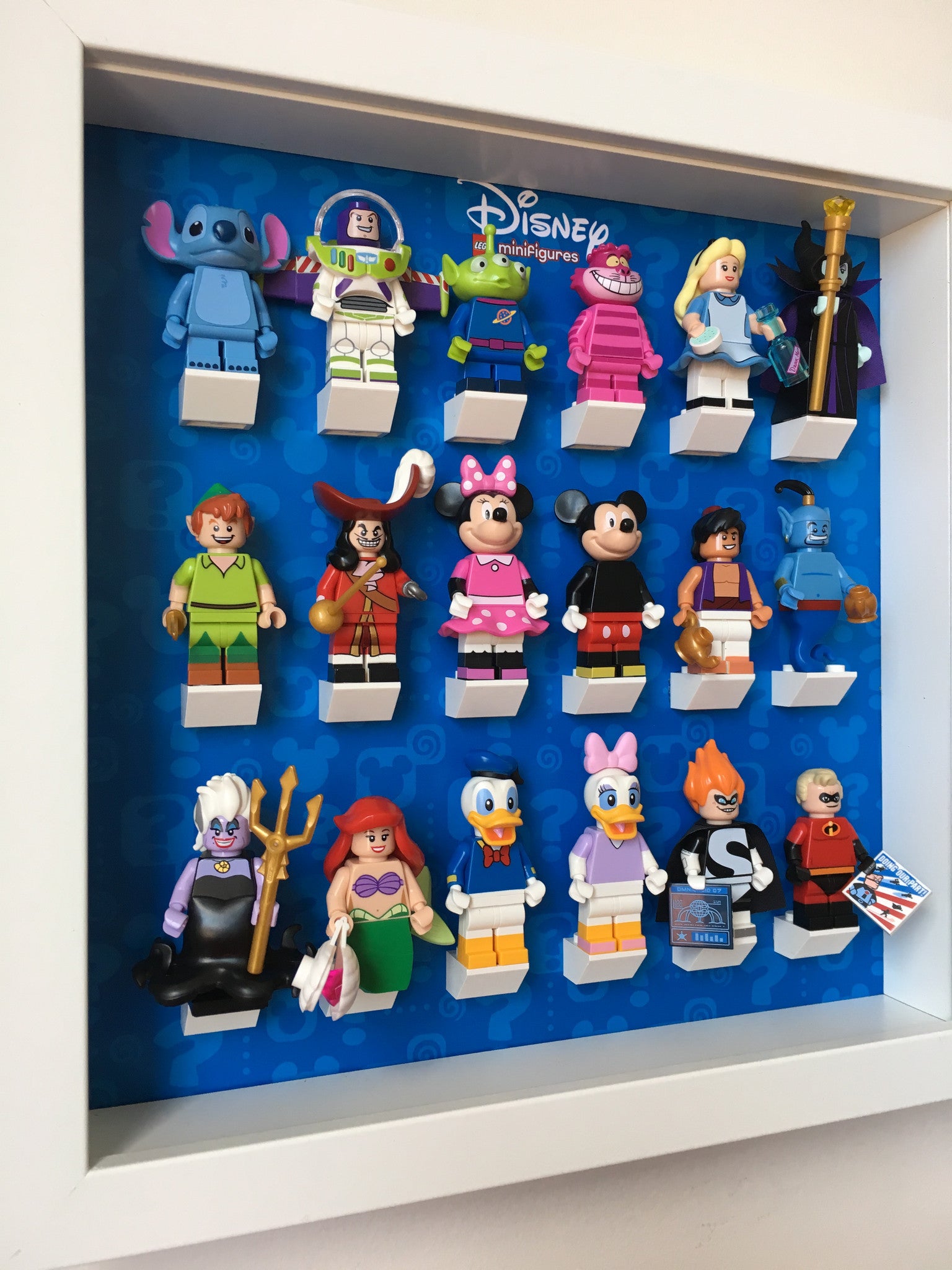 Lego® Disney Series 1 Minifigures Display Frame - Perfect for Collectors & Home Decor
