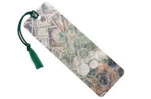 Holographic Money Bookmark - Perfect Gift for Book Lovers