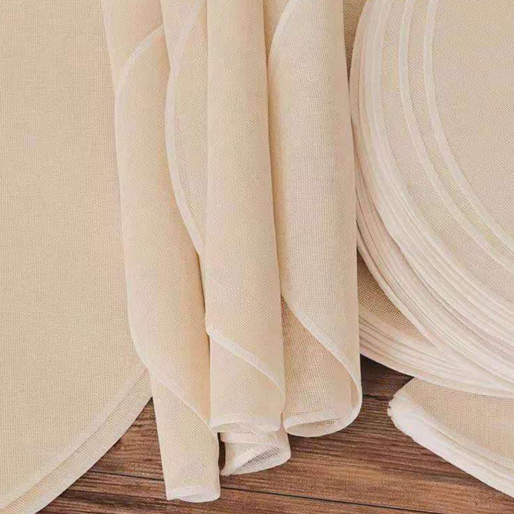 10pcs Non-Stick Cotton Gauze Steamer Pads for Clothes & Food - Hemoton Reusable Fabric Steamer Liners for Dumplings, Cheese, Organic Food Dehydrator & Air Fryer Parchment Paper - Perfect for Kitchen, Baking & Food Preservation