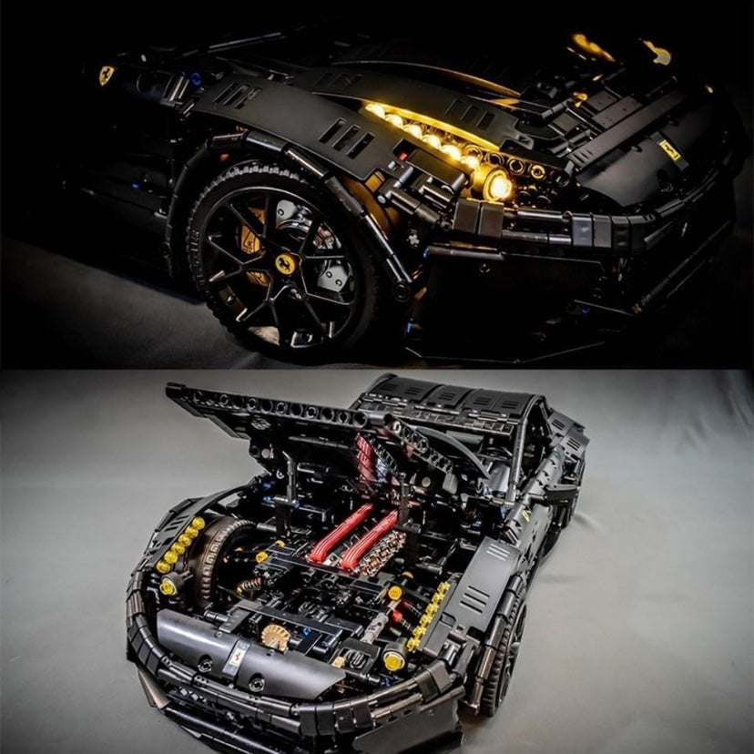 JIE STAR 91102 Ferrari F12 Berlinetta Model Car - 1:24 Scale Die-Cast Collectible Toy for Adults & Kids - Perfect for Display, Gifts, and Racing Enthusiasts