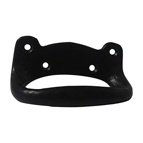 Agabus Antique Cast Iron Drawer Pulls - Black Powder Coated for Vintage Cabinets & Furniture