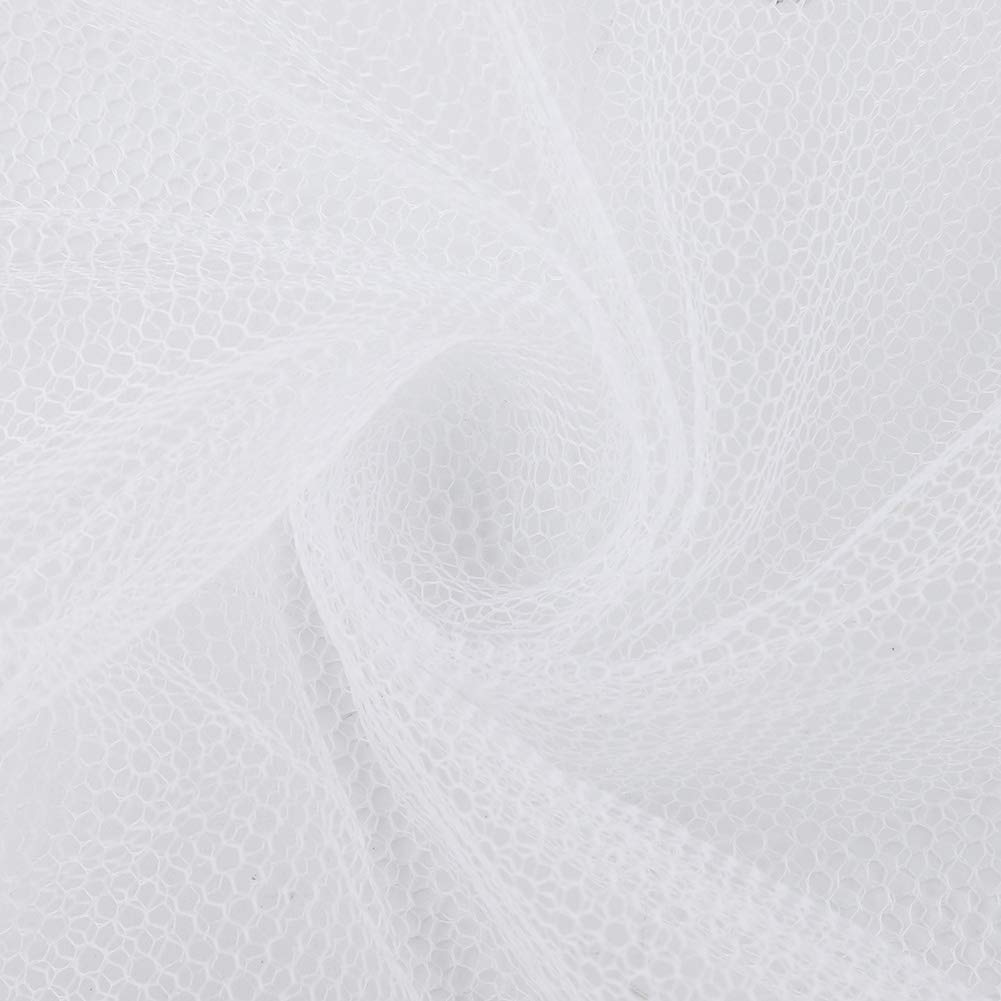 Universal 4 Corner Mosquito Net for Full to King Size Beds - White, Bedroom Protection