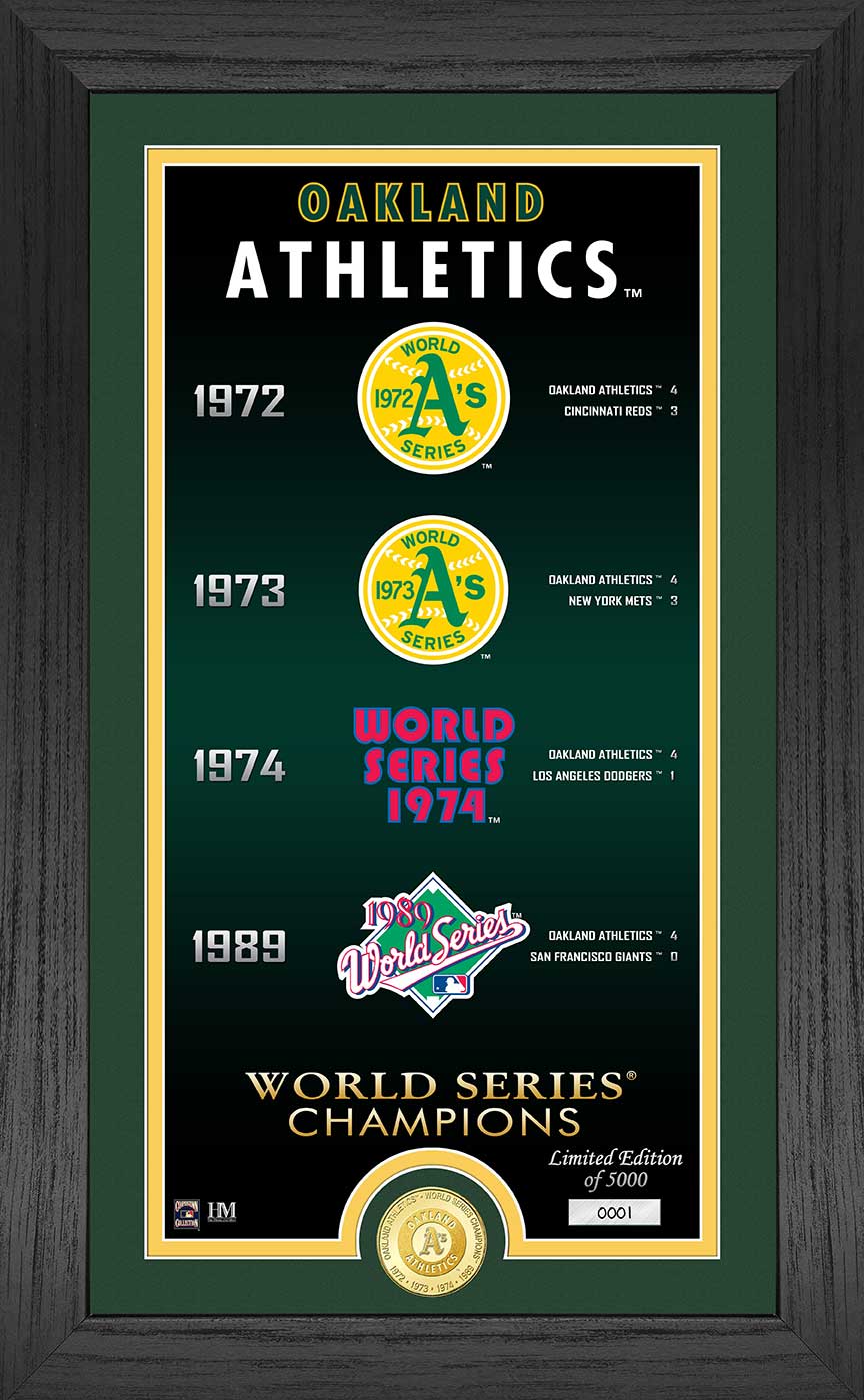 Oakland Athletics Legacy Bronze Commemorative Coin - Limited Edition Collectible for Sports Fans & Memorabilia Enthusiasts | Perfect for Display, Gifts, and Sports Memorabilia Collections