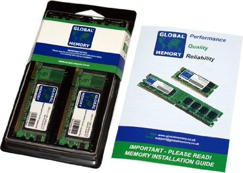 2GB (2 x 1GB) DDR 333/400MHz 184-PIN RAM Memory Upgrade Kit - Compatible with Mac Mini G4, eMac G4, iMac G5 & PowerMac G5 - Improve Performance for Gaming, Video Editing & Multitasking