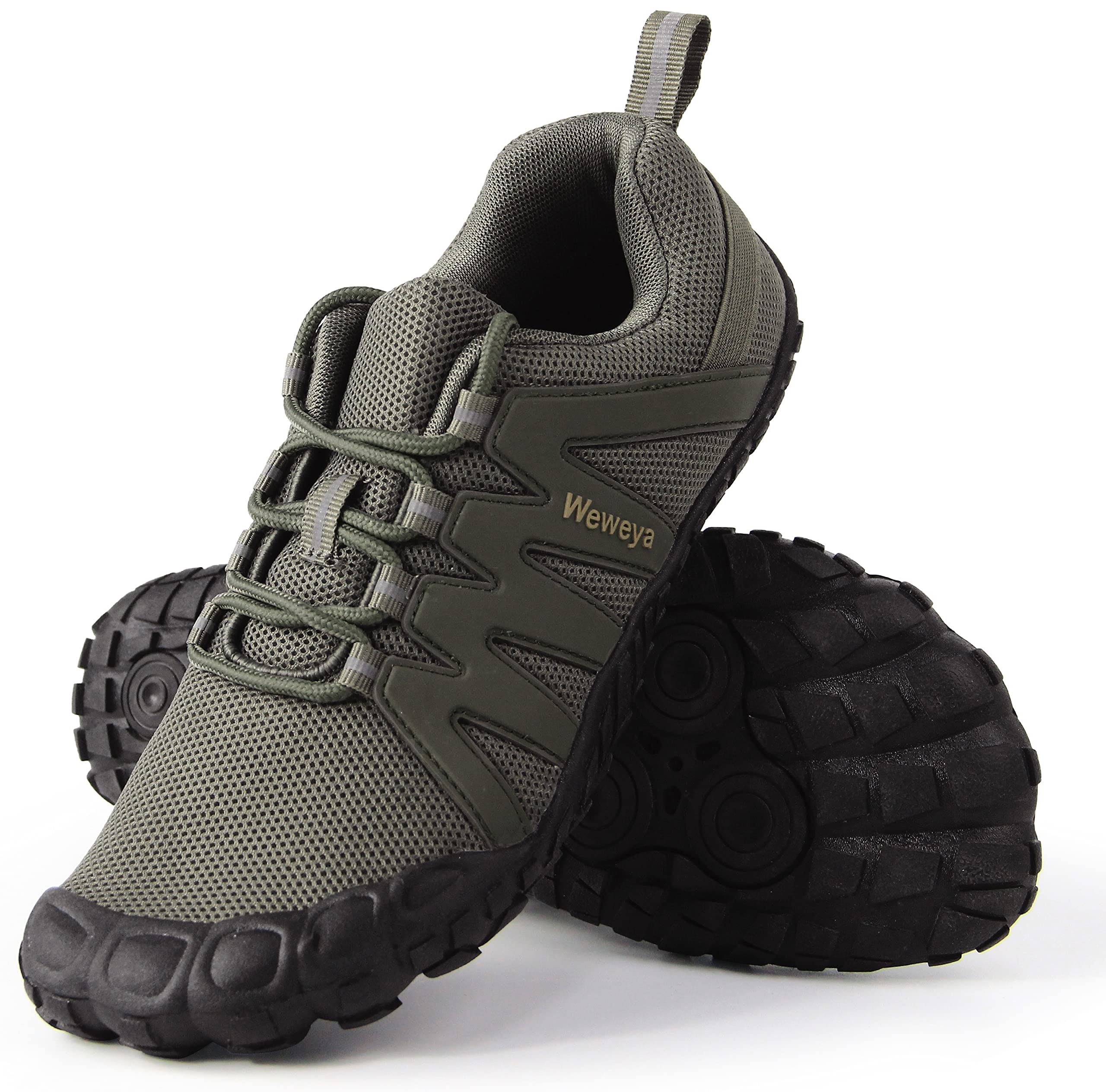 Weweya Barefoot Shoes for Men - Minimalist Running & Cross Training Shoes | Lightweight, Flexible & Comfortable for Gym, Trail & Everyday Wear