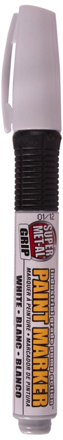 04030 Pump Action Oil-Based Paint Marker - Permanent, Vibrant Colors for DIY, Crafts, Signage & Industrial Marking